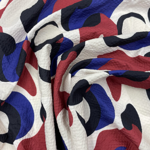 90gsm 100% Polyester Gingham Fabric Shirt 1K02