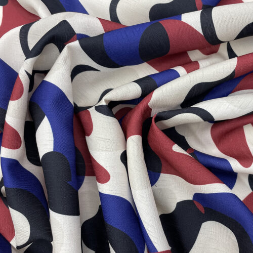 100gsm 100% Polyester Woven Textured Fabric Dress 1K07