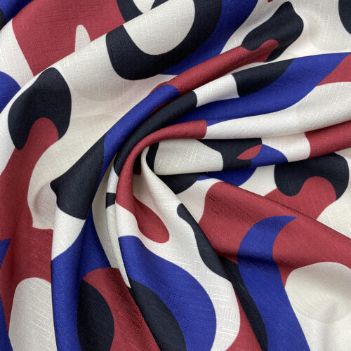 130gsm 100% Polyester Slub Breathable Fabric Skirt 1K21