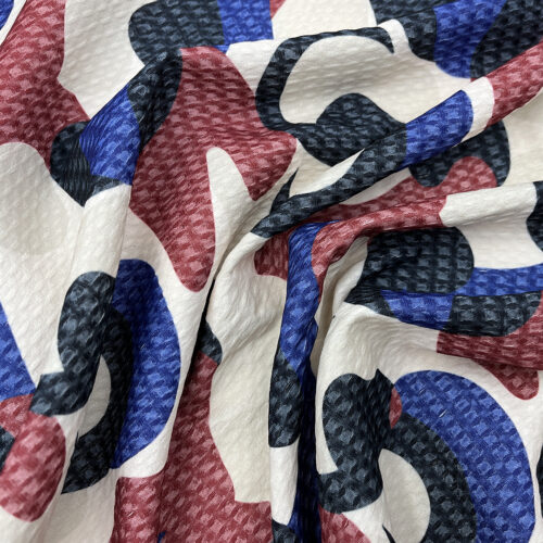 230gsm 100% Polyester Dobby Drapey Hand Feel Fabric Blouse 1K25