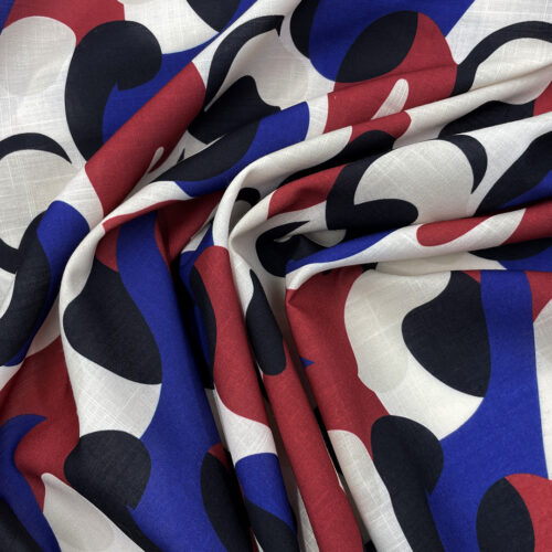 105gsm 100% Polyester Slub Soft Hand Feel Fabric Shirt 1K41