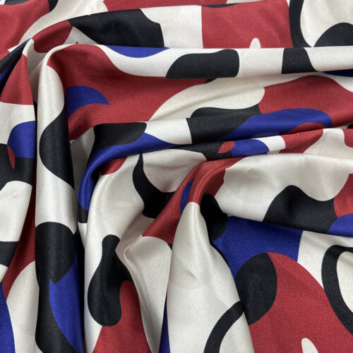 100gsm 100% Polyester Satin Smooth Hand Feel Fabric Interlining 1K47