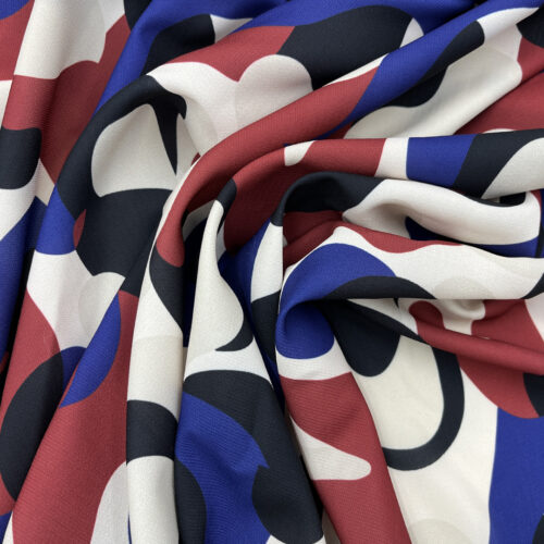 110gsm 100% Polyester Woven Soft Hand Feel Fabric Dress 1K49