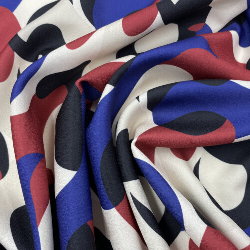 115gsm 100% Polyester Burlap Textured Fabric Skirt 1K51