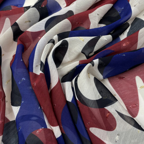 75gsm 100% Polyester Chiffon Drapey Fabric Skirt 1K60