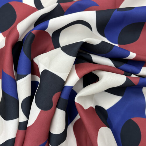 175gsm 100% Polyester Satin Smooth Hand Feel Fabric Skirt 1K62