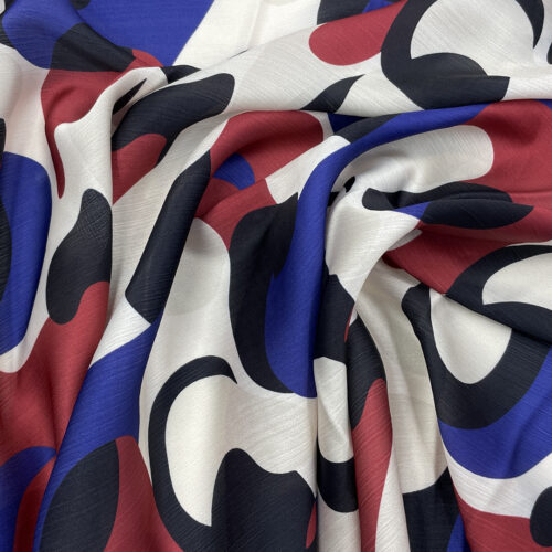 85gsm 100% Polyester Satin Translucent Fabric Blouse 1K65