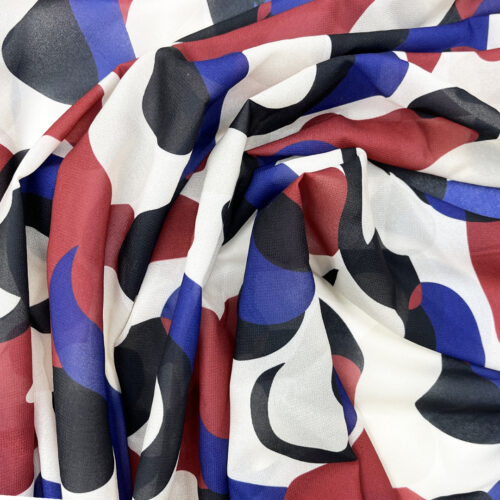 50gsm 100% Polyester Chiffon Smooth Hand Feel Fabric Skirt 1K66