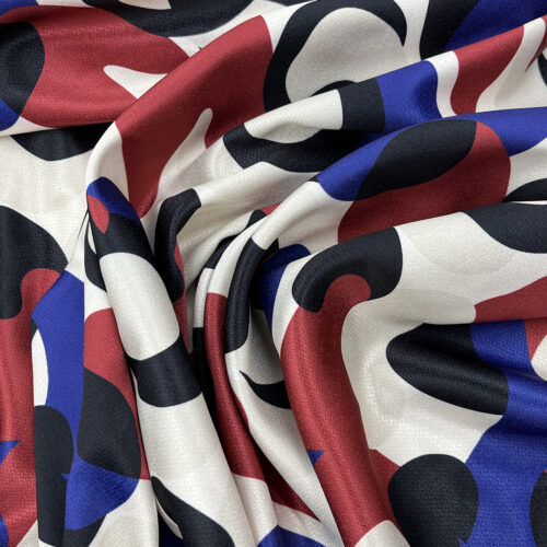 150gsm 100% Polyester Herringbone Drapey Fabric Shorts 1K67