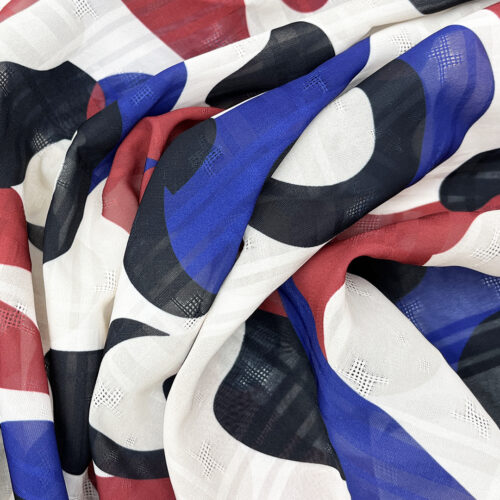 110gsm 100% Polyester Plaid Textured Fabric Skirt 1K71