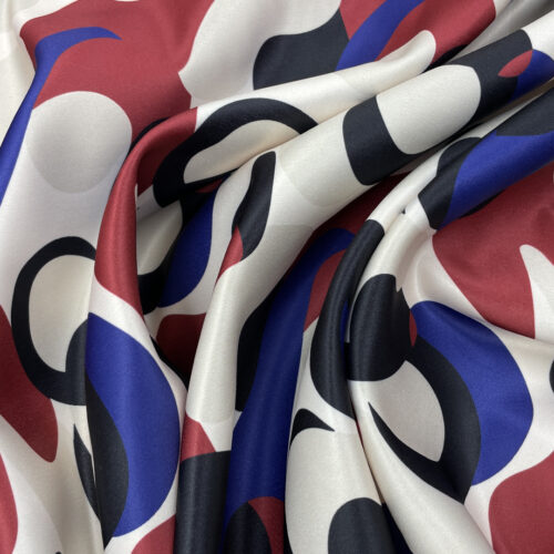 165gsm 100% Polyester Satin Breathable Fabric Wedding Dress 1K75