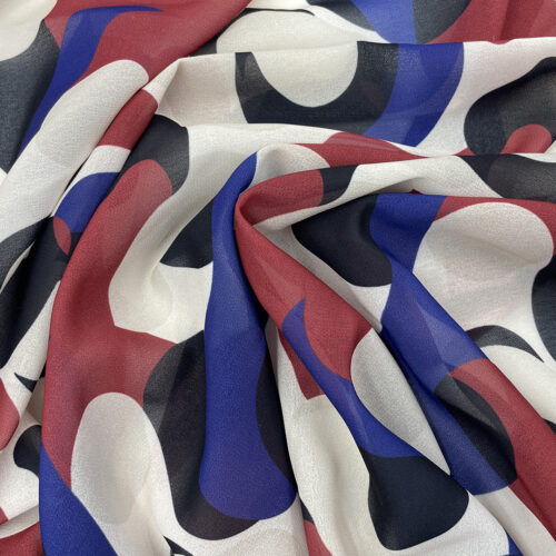 95gsm 100% Polyester Chiffon Soft Hand Feel Fabric Sleepwear 1K82