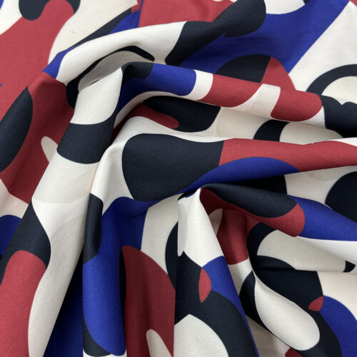 190gsm 100% Polyester Canvas Crisp Hand Feel Fabric Pants 1K88