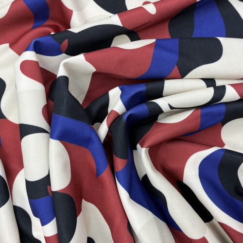 300gsm 95% Polyester 5% Spandex Ponti Roma Crisp Hand Feel Fabric Sweatshirt 3K08