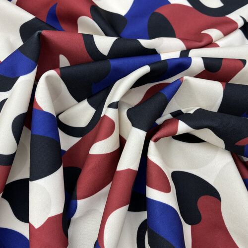 250gsm 95% Polyester 5% Spandex Double Knit Crisp Hand Feel Fabric Shorts 3K28