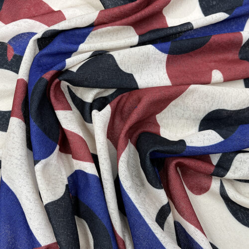 130gsm 95% Polyester 5% Spandex Rib Stretchy Hand Feel Fabric Dress 3K32